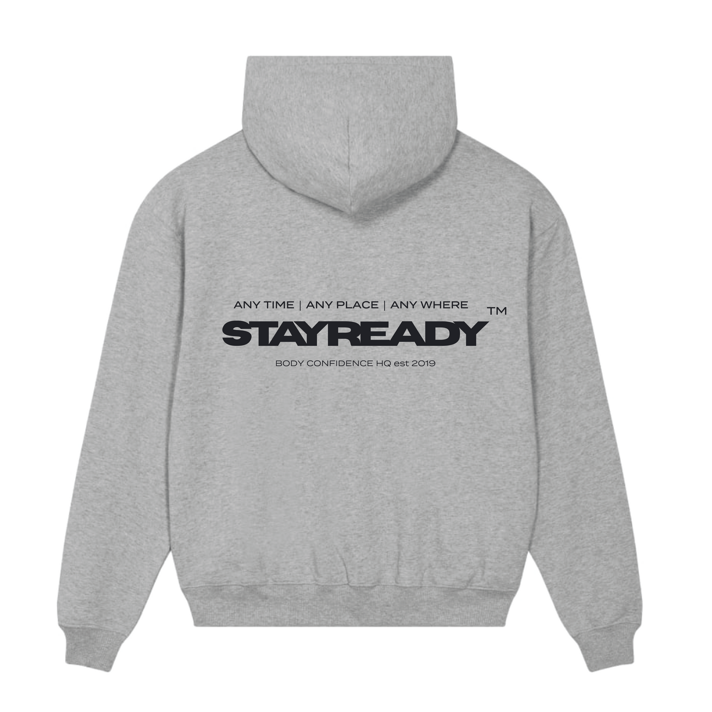 Essentials | 'StayReady' Hoody | Heather Grey